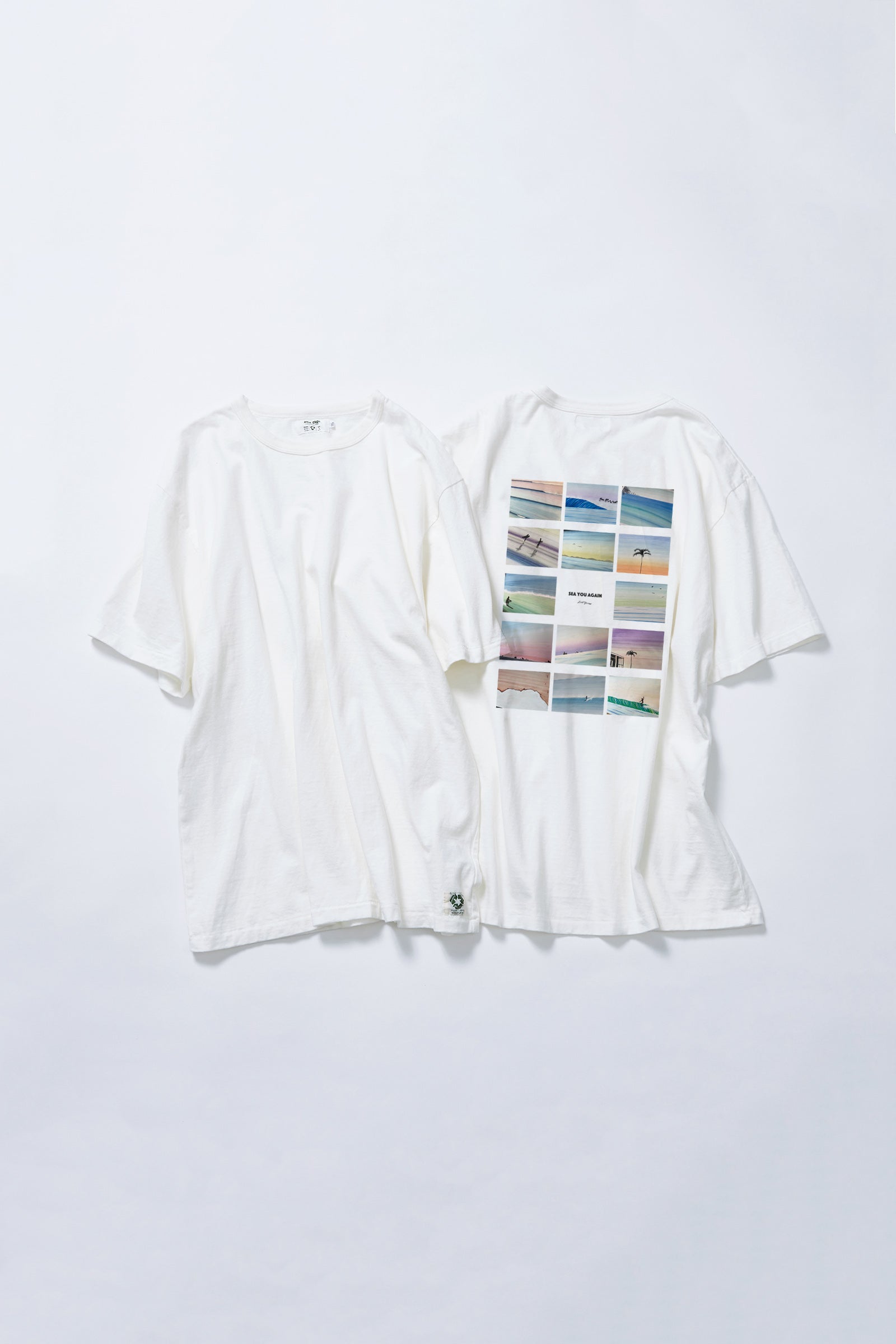 "SEA YOU AGAIN" リサイクルコットンTee (半袖)
