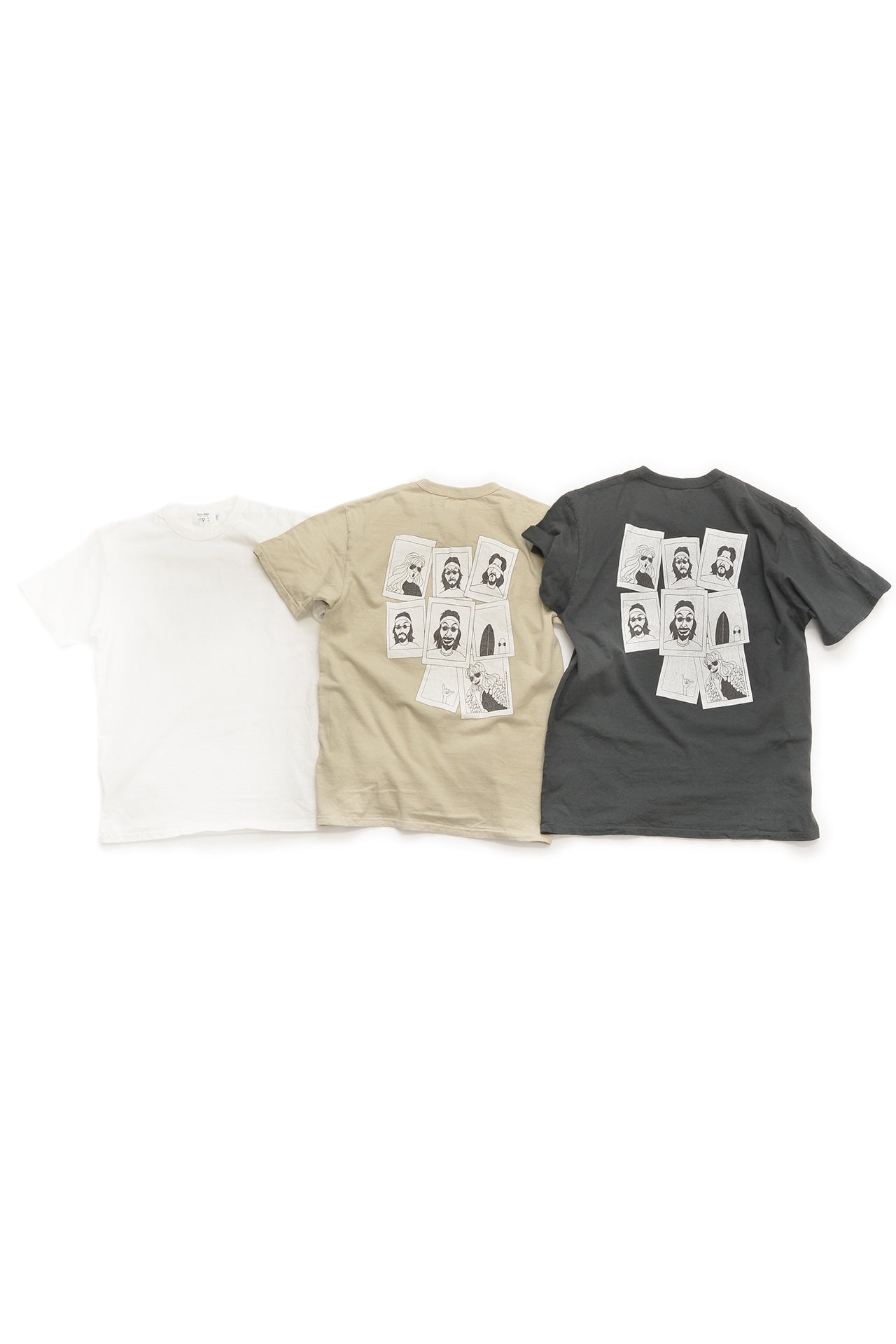 "Frank&Rachel Photo" リサイクルコットンTee