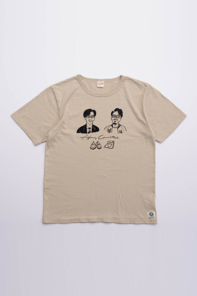 "経年変化委員会" リサイクルコットンTee