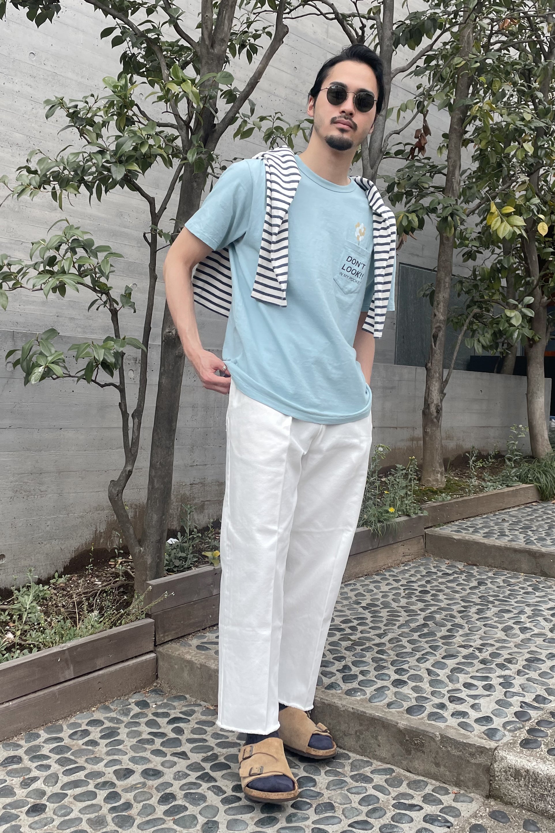 Ruff&Tuff イージーパンツ -WHITE-