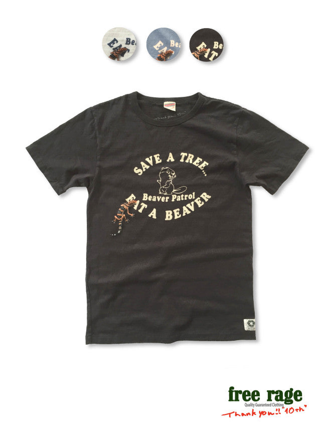 "トカゲ" 職人Tee