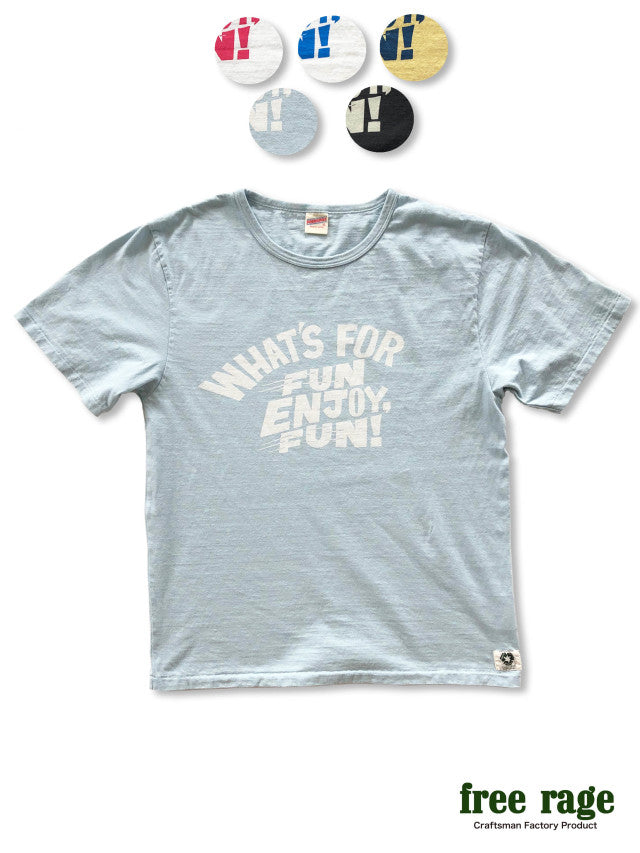 "FUN" リサイクルコットンTee