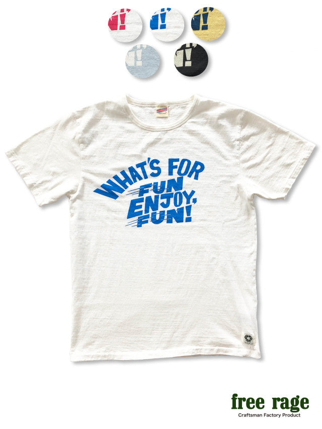 "FUN" リサイクルコットンTee
