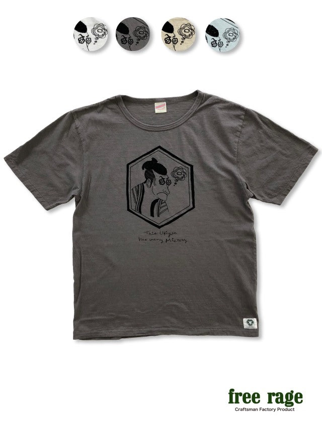 "写楽" リサイクルコットンTee