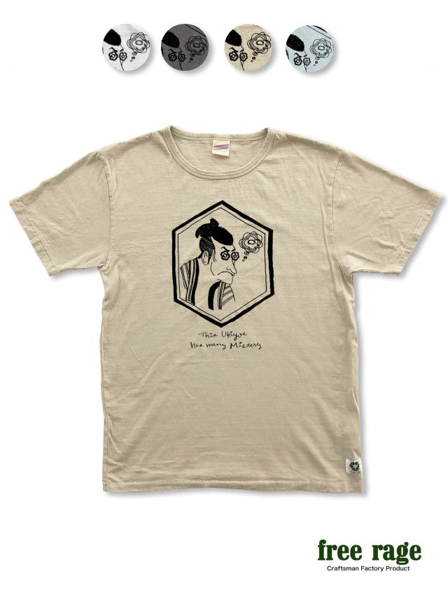 "写楽" リサイクルコットンTee