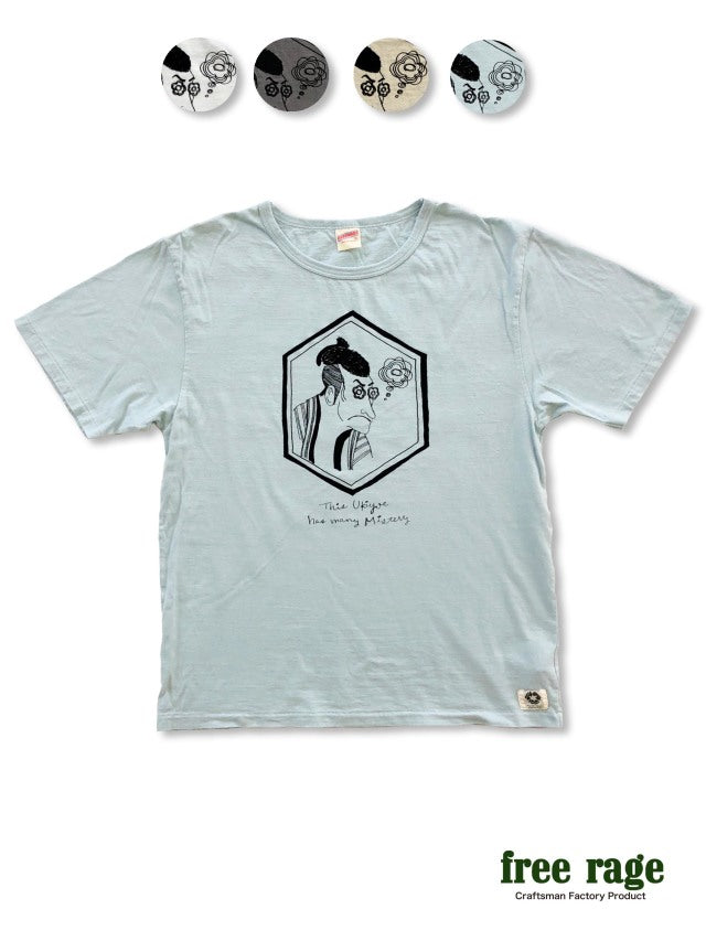 "写楽" リサイクルコットンTee