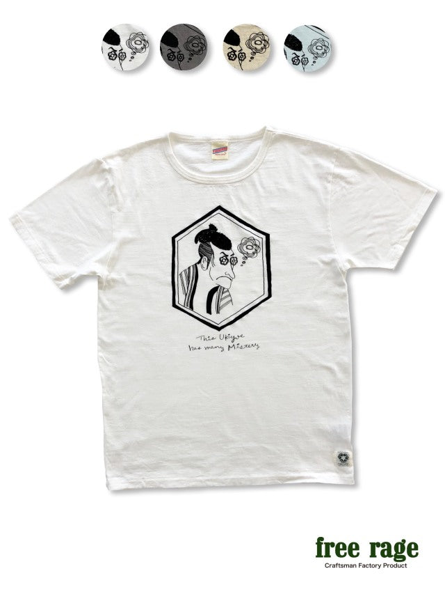 "写楽" リサイクルコットンTee