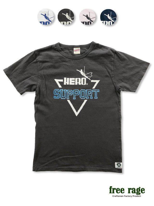 "HERO" リサイクルコットンTee