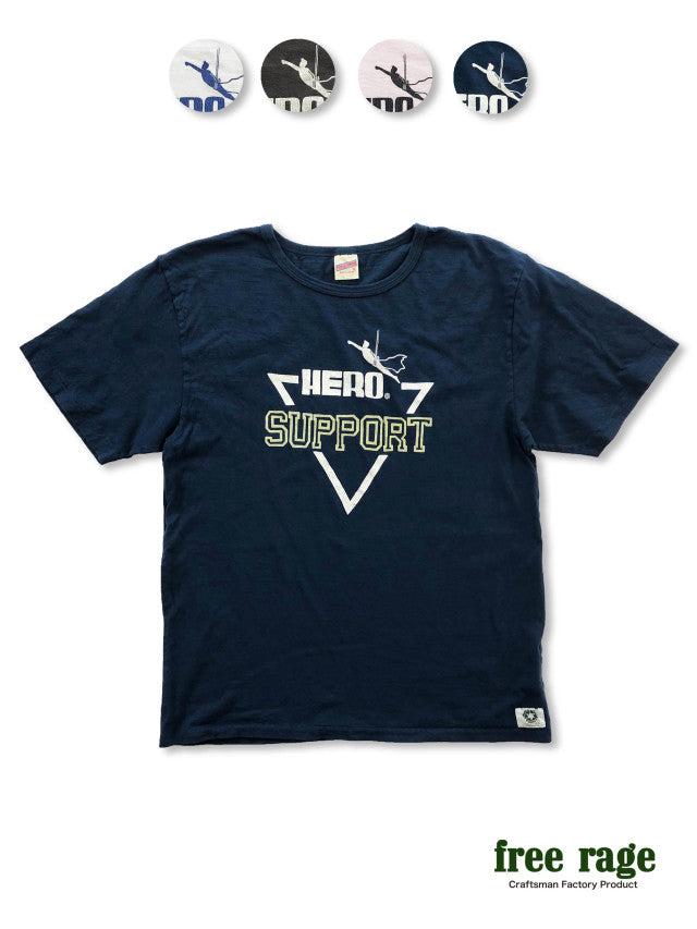 "HERO" リサイクルコットンTee
