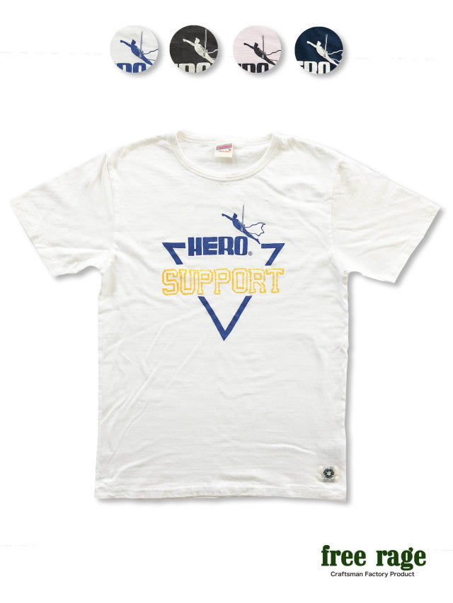 "HERO" リサイクルコットンTee