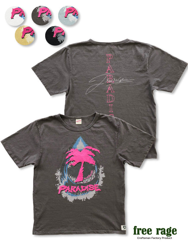 "PARADISE" リサイクルコットンTee