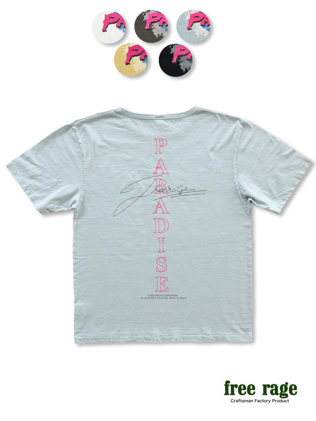 "PARADISE" リサイクルコットンTee