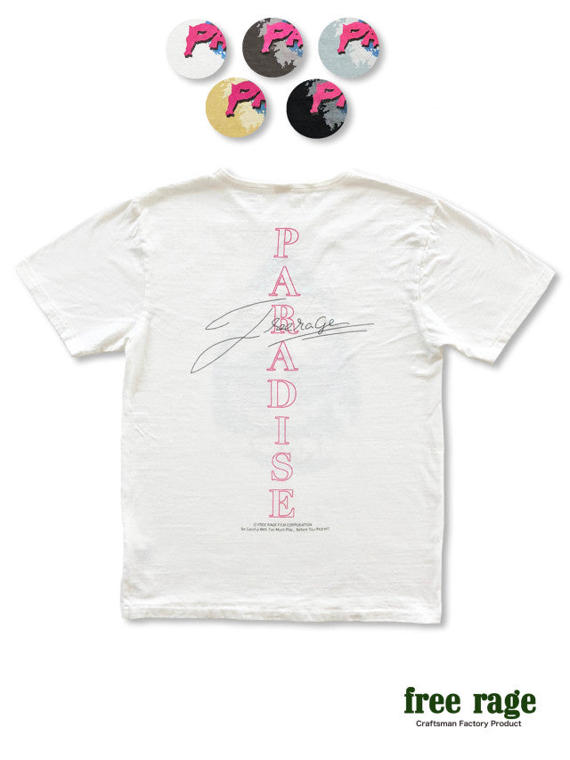 "PARADISE" リサイクルコットンTee
