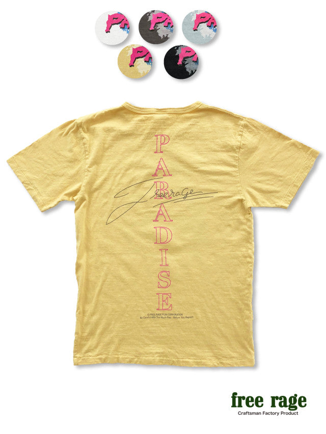 "PARADISE" リサイクルコットンTee