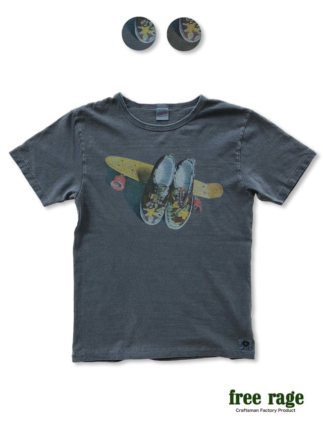 "ALOHA SHOES" リサイクルコットンTee