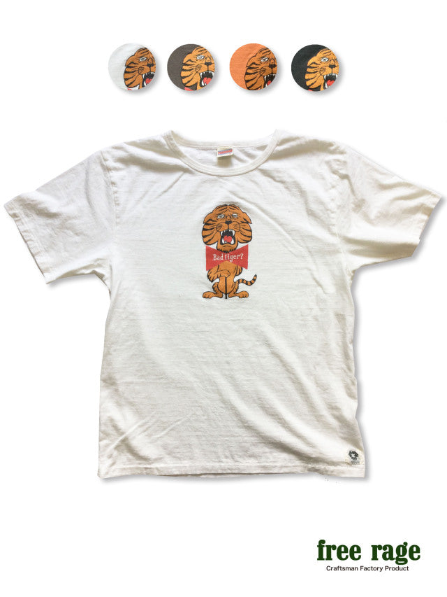 "Badtiger2" リサイクルコットンTee