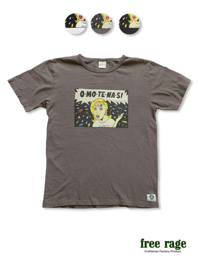 "OMOTENASI" リサイクルコットンTee