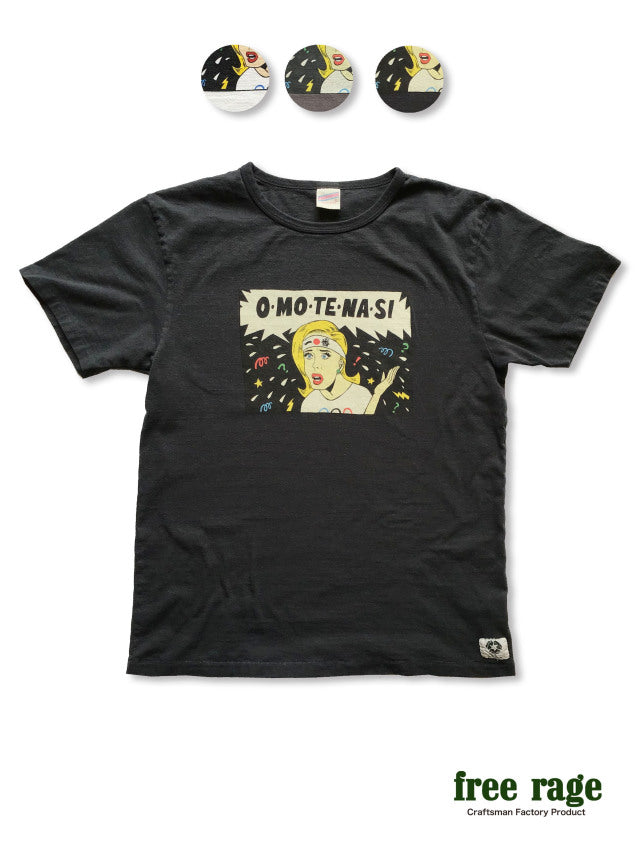"OMOTENASI" リサイクルコットンTee