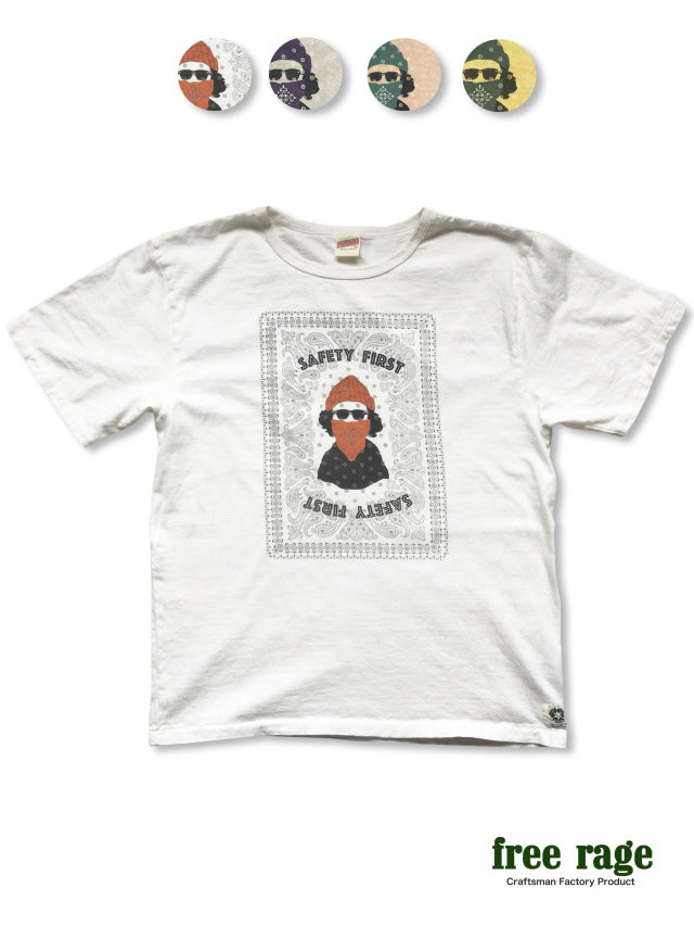 "SAFETYFIRST" リサイクルコットンTee
