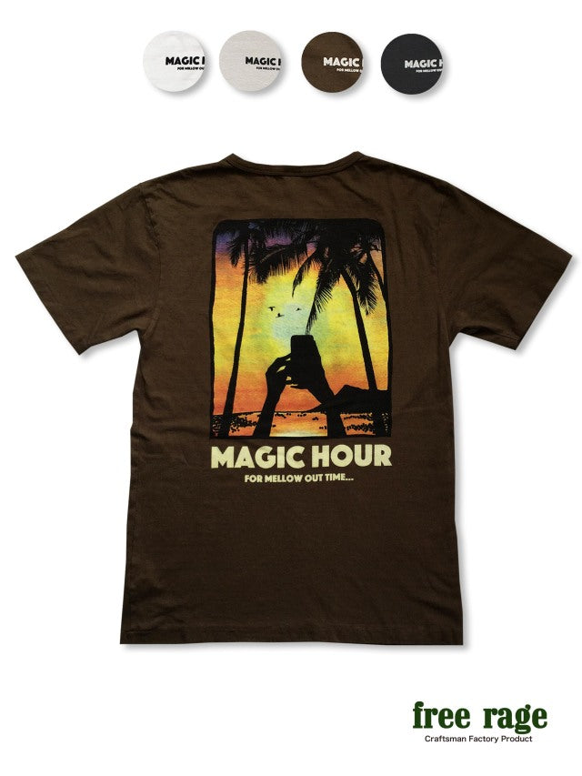 "MAGIC HOUR" リサイクルコットンTee