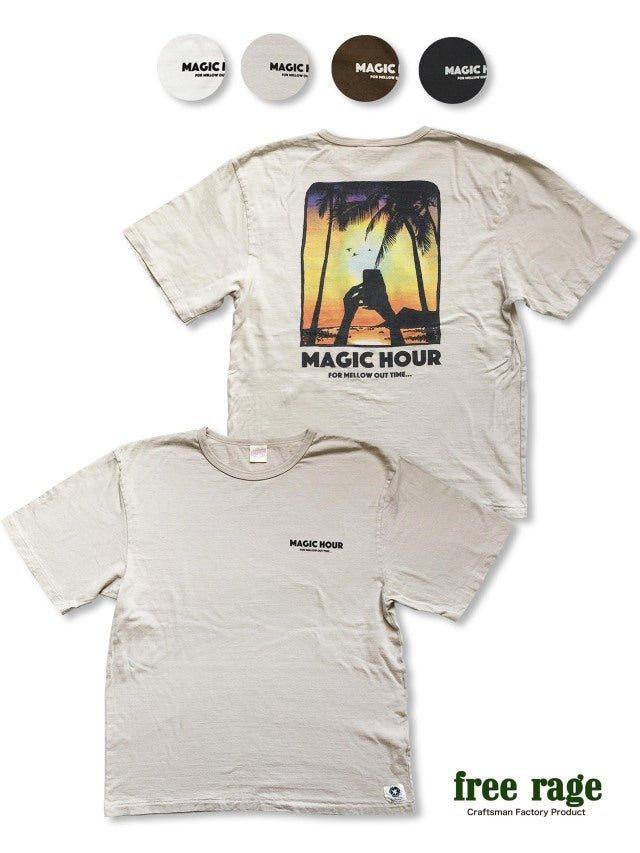 "MAGIC HOUR" リサイクルコットンTee