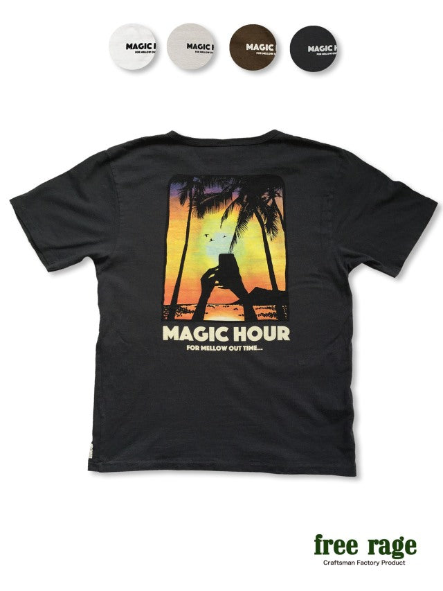 "MAGIC HOUR" リサイクルコットンTee