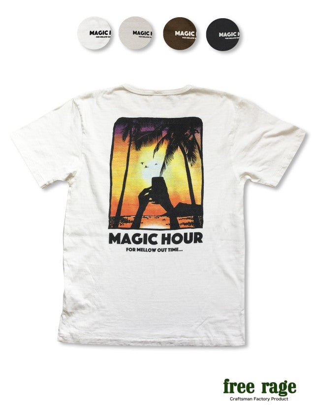 "MAGIC HOUR" リサイクルコットンTee