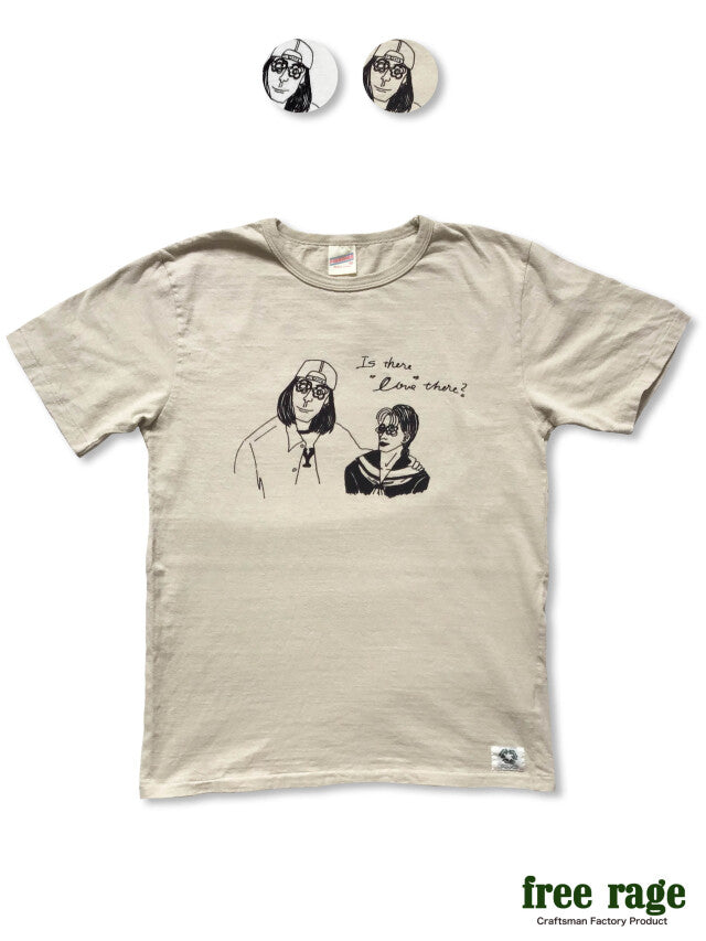 "一つ屋根の下に暮らす家族" リサイクルコットンTee