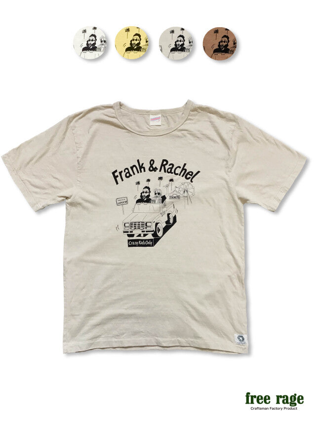 "Frank&Rachel" リサイクルコットンTee