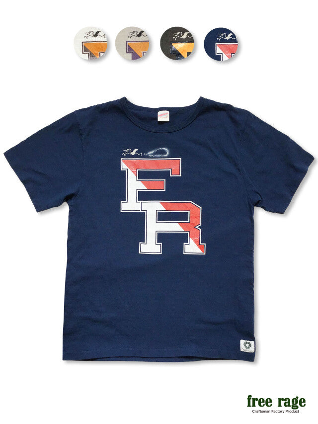 "FR College" リサイクルコットンTee