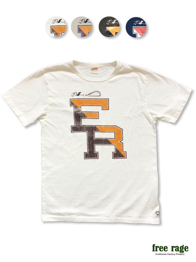 "FR College" リサイクルコットンTee