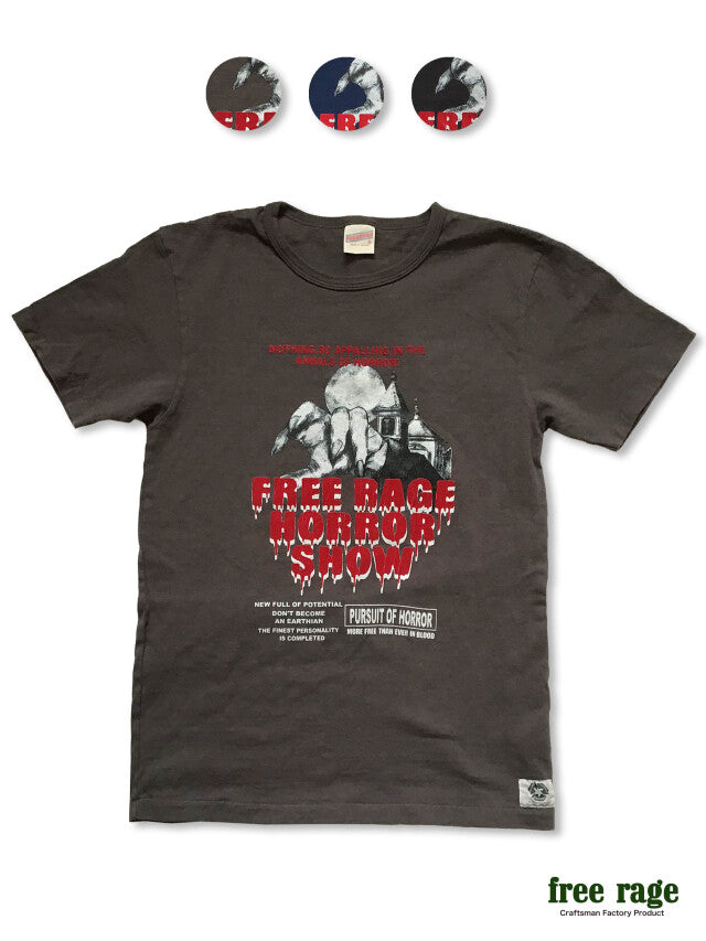"HORROR SHOW" リサイクルコットンTee