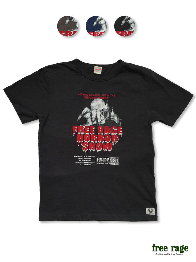 "HORROR SHOW" リサイクルコットンTee