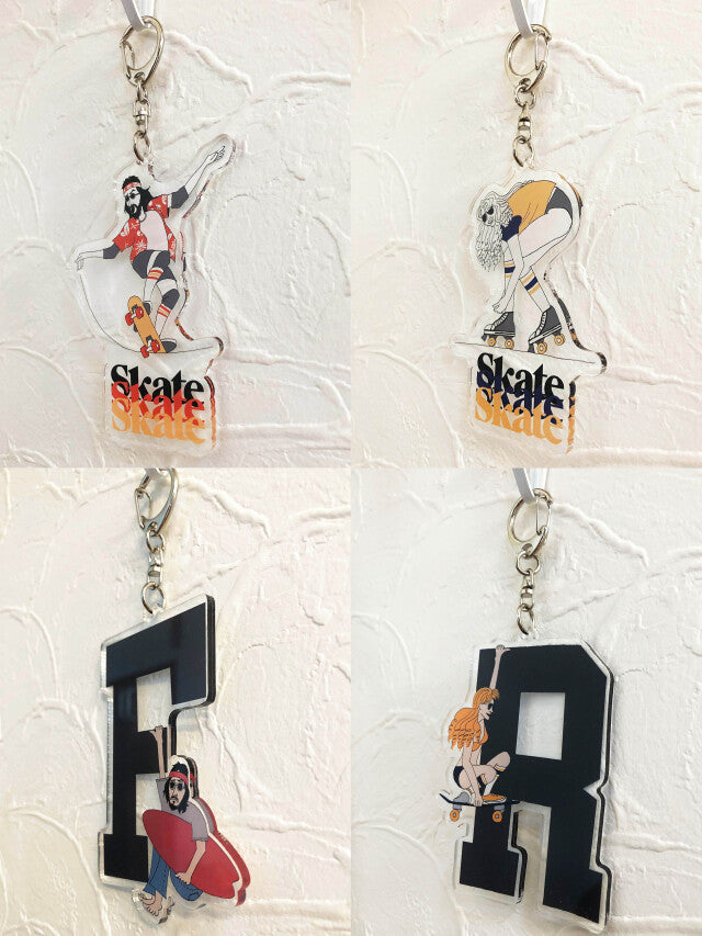 "F&R"アクリルキーホルダー