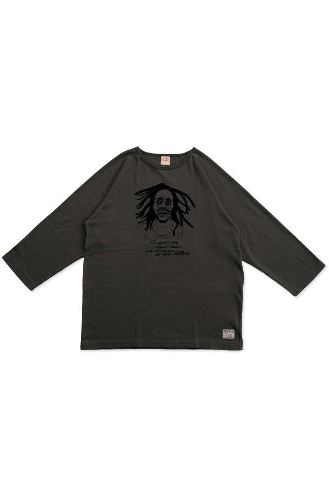 "ONE LOVE" ラグラン七部袖Tee