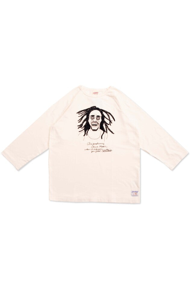 "ONE LOVE" ラグラン七部袖Tee