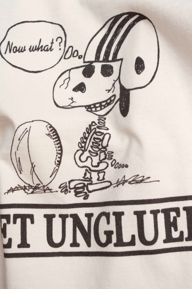 "Skull Dog (Football)" ラグラン七部袖Tee