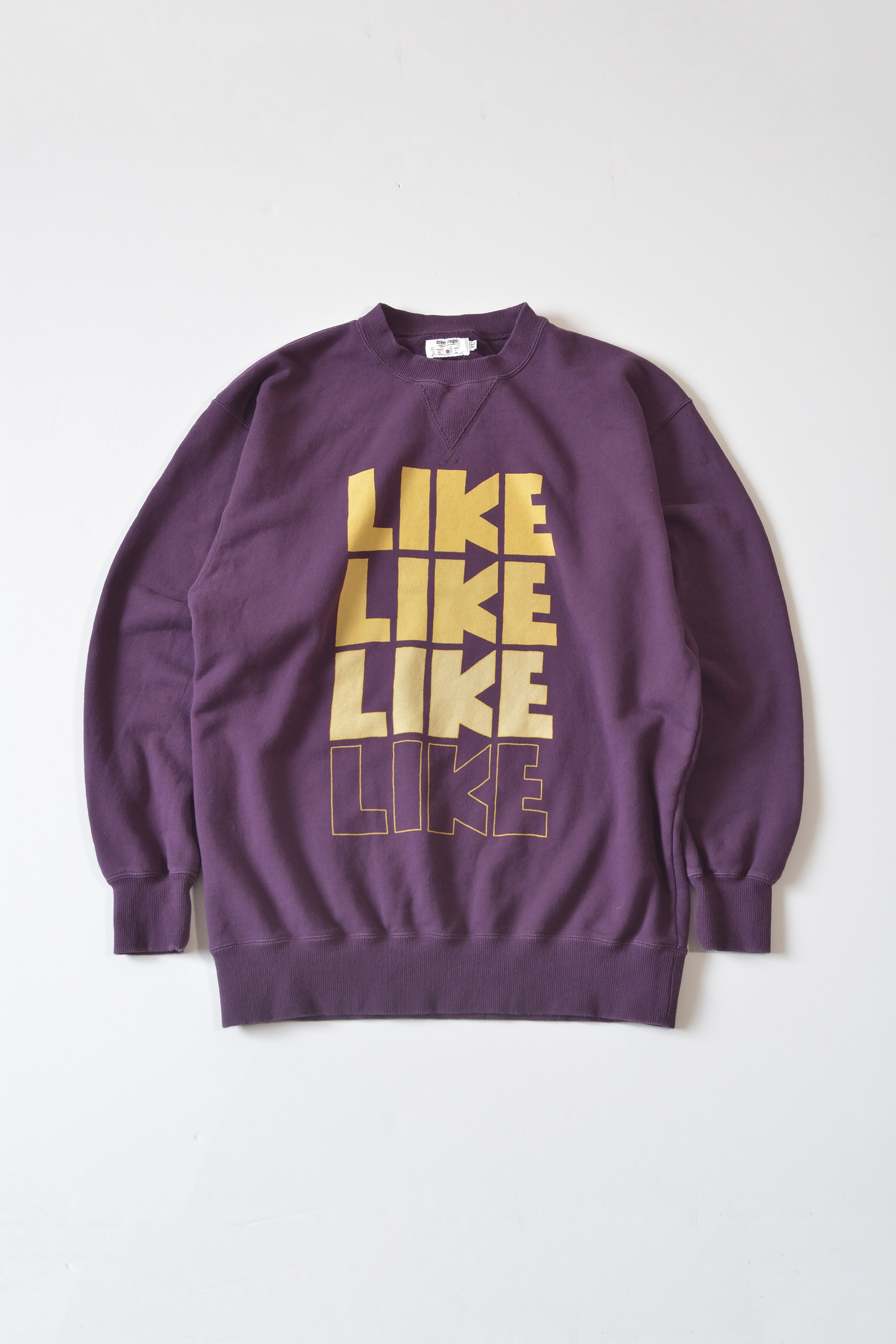 "LIKE" クラシッククルースウェット