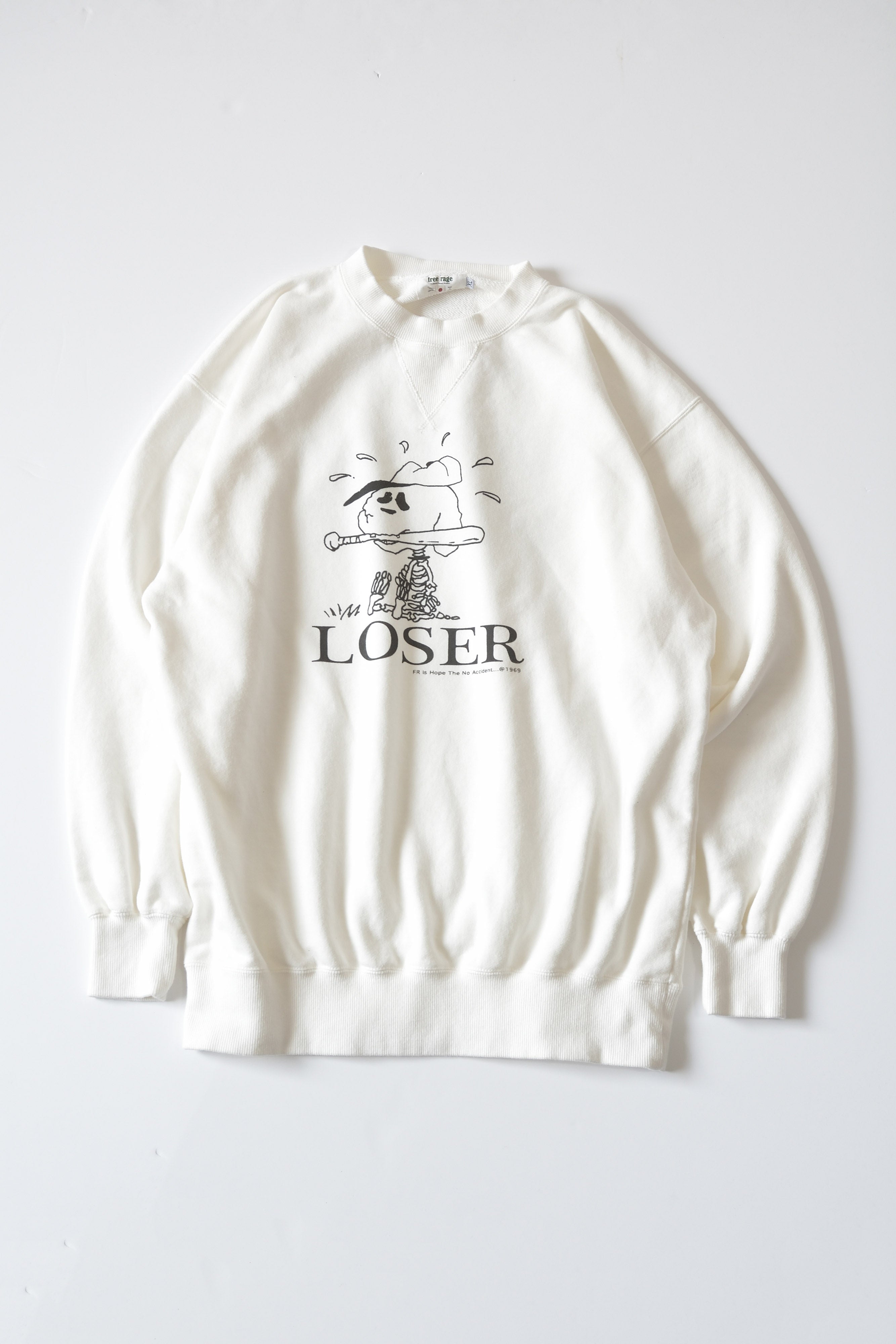 【サンプル】"SKULL LOSER" クラシッククルースウェット