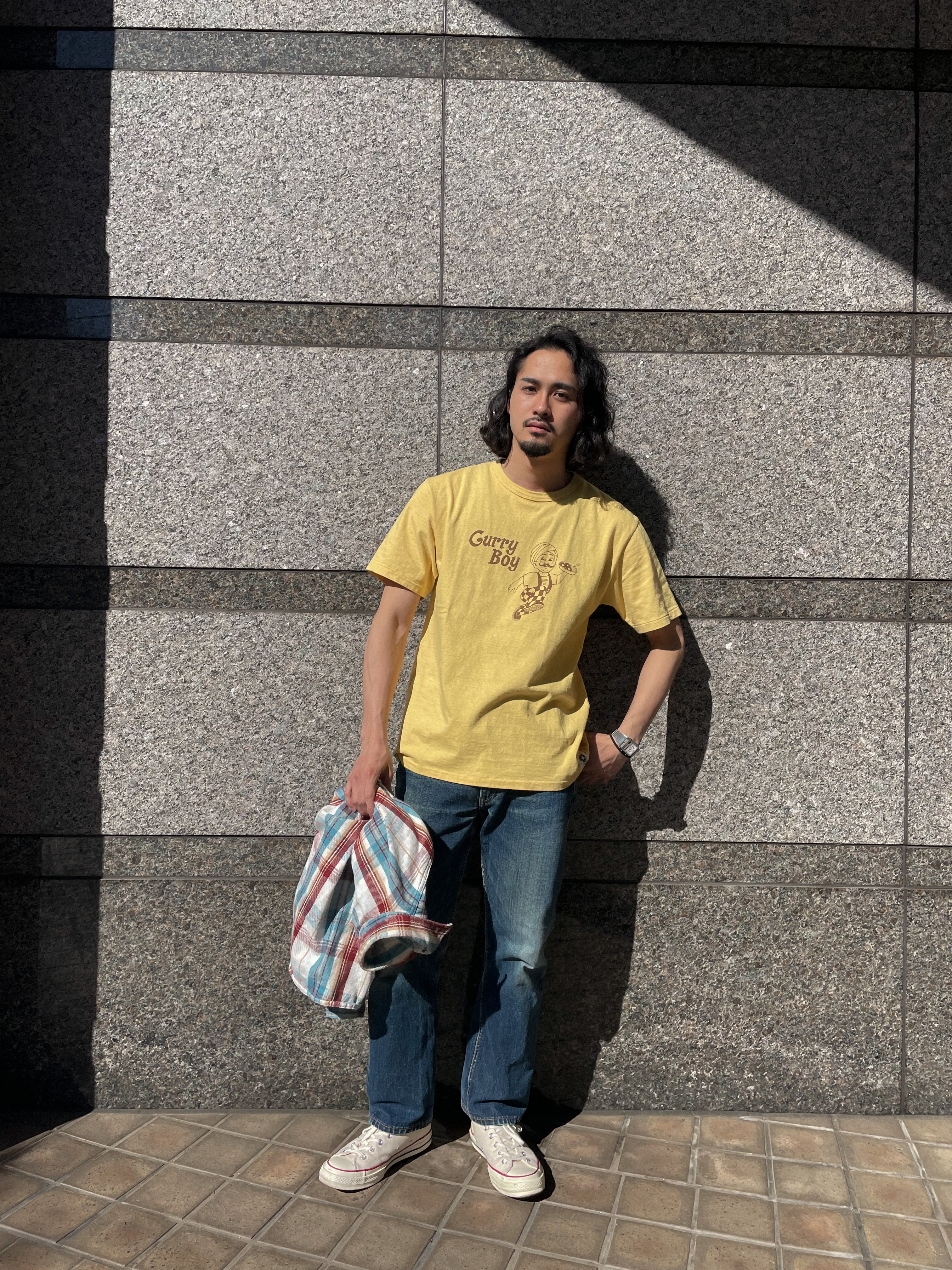 予約・"Curry Boy" リサイクルコットンTee