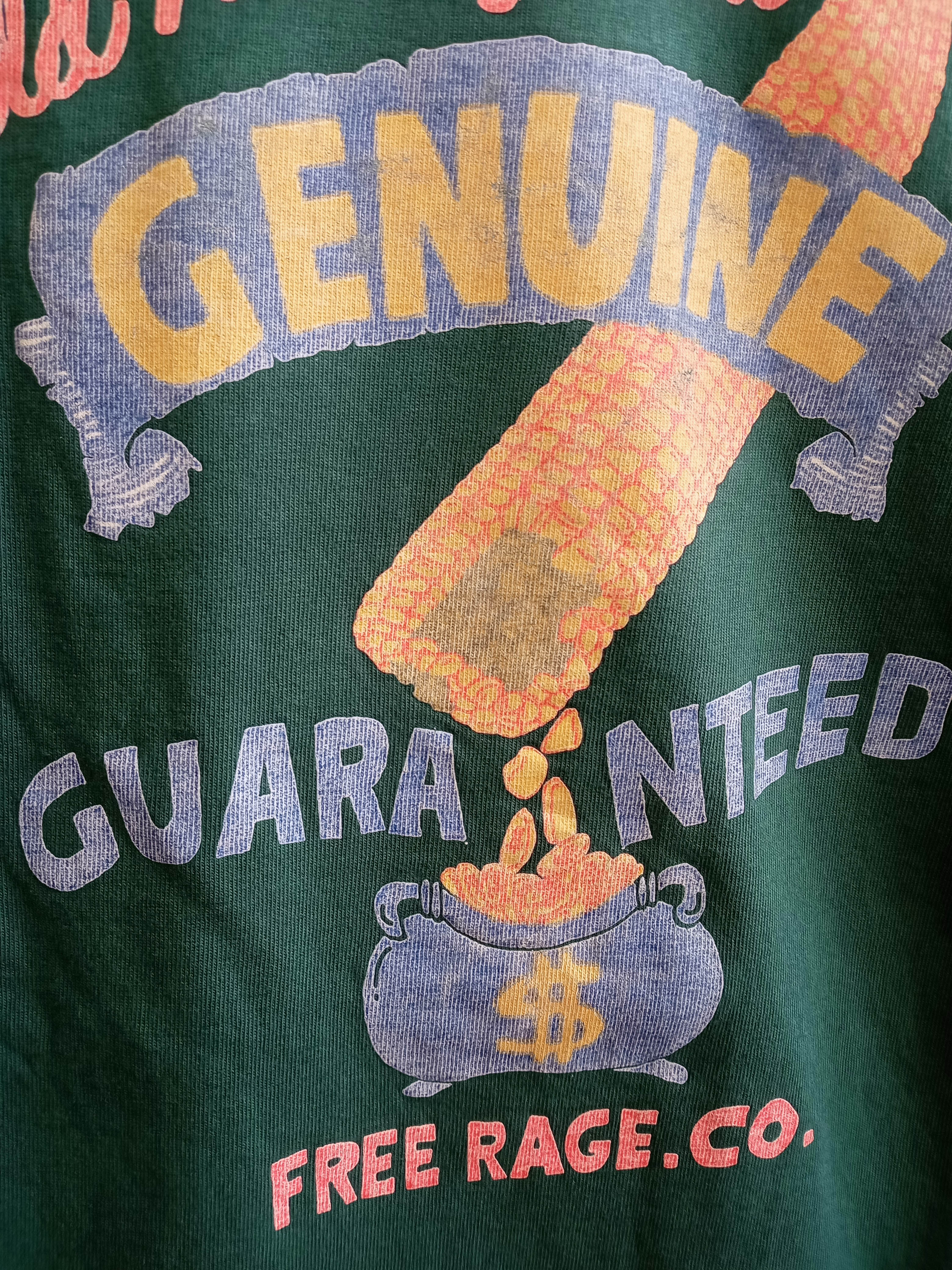 "GENUINE" ラグラン長袖Tee