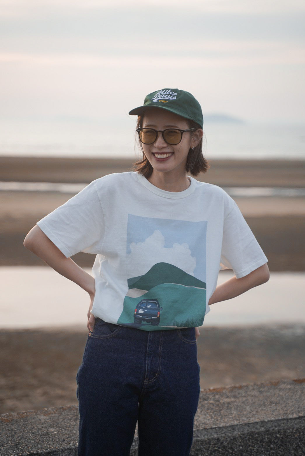 【予約商品】&quot;Have a Good Journey&quot; リサイクルコットンTee (半袖)