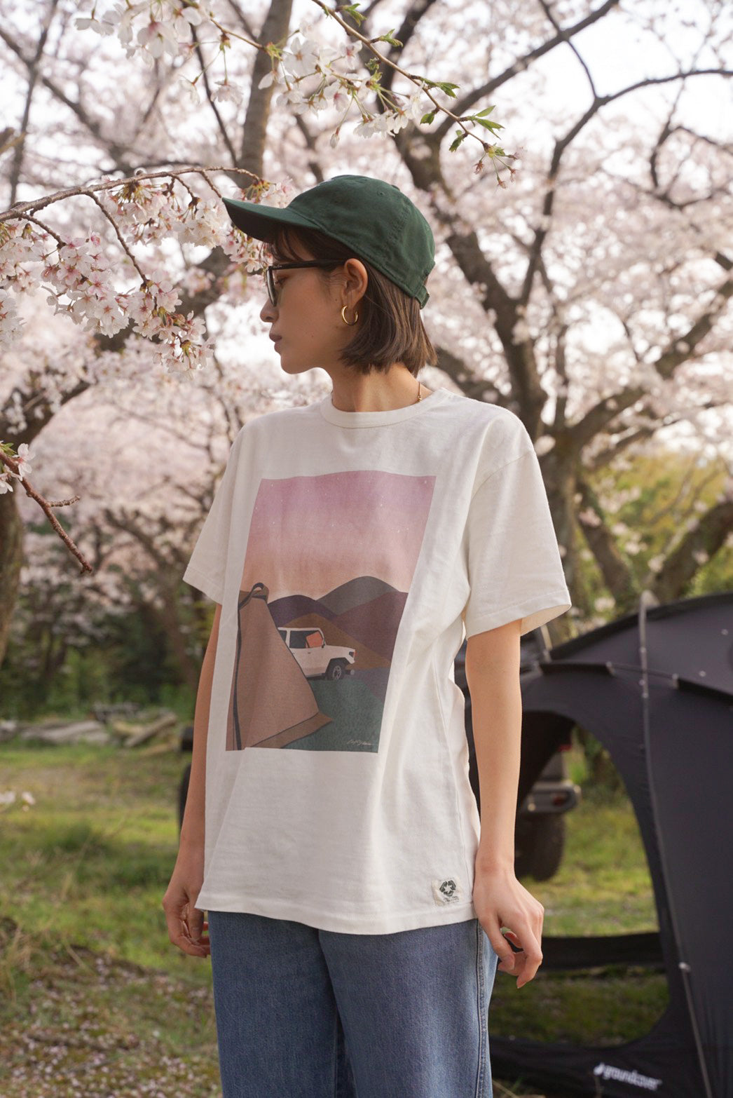 【予約商品】&quot;Have a Good Journey&quot; リサイクルコットンTee (半袖)