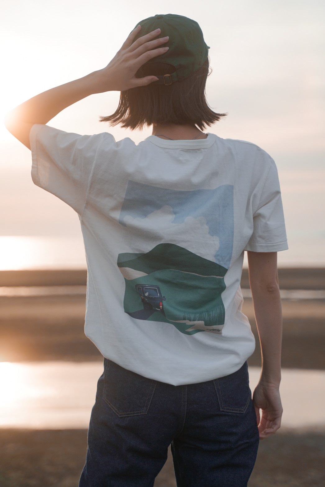 【予約商品】&quot;Have a Good Journey&quot; リサイクルコットンTee (半袖)