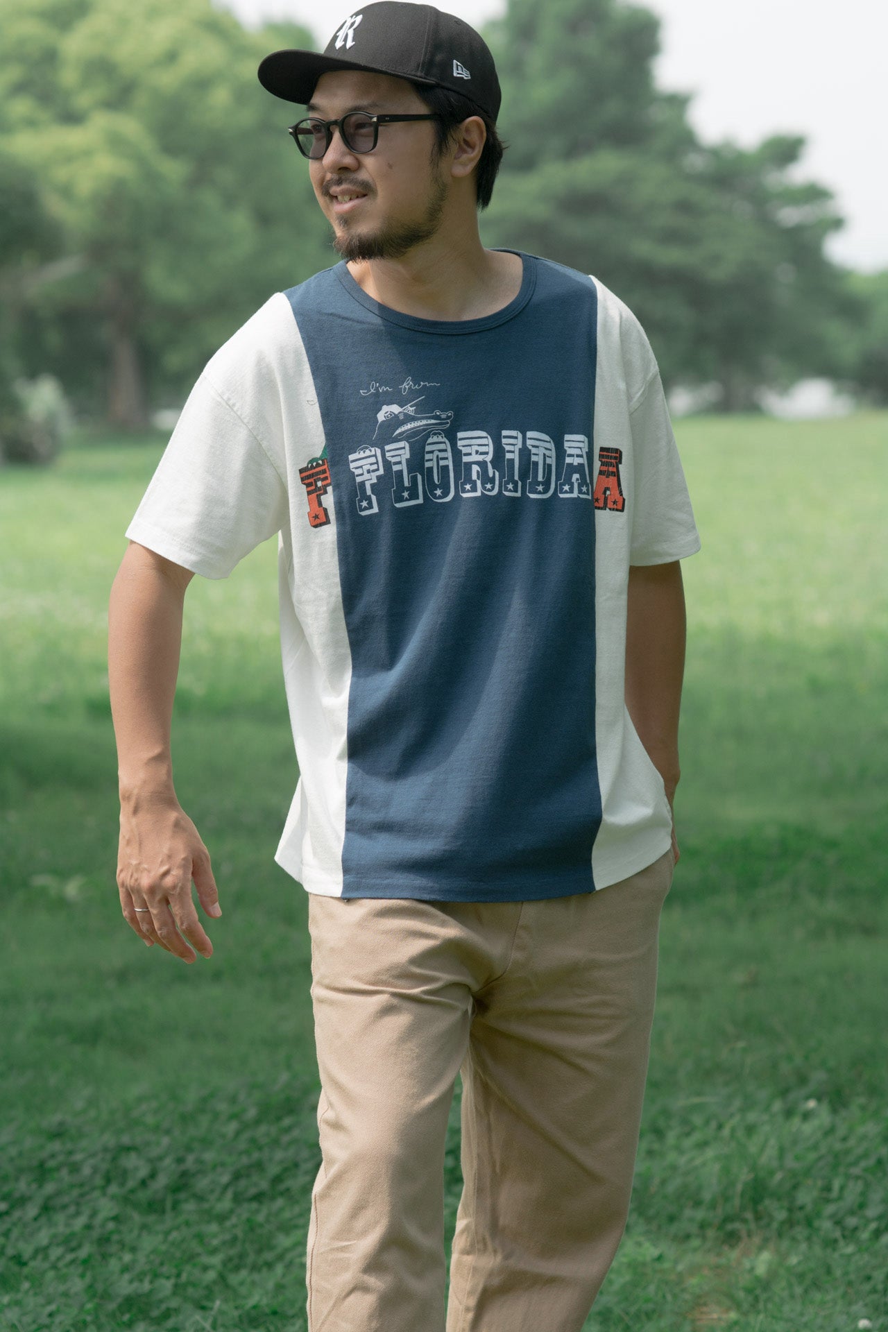 【1点モノ】"L" アップサイクルTee