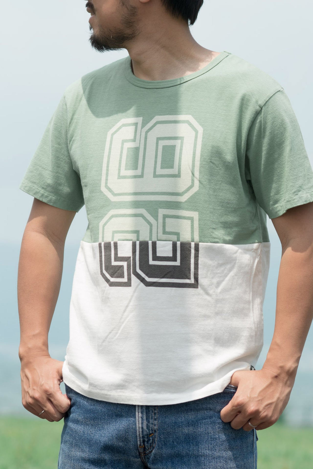 【1点モノ】"A" アップサイクルTee