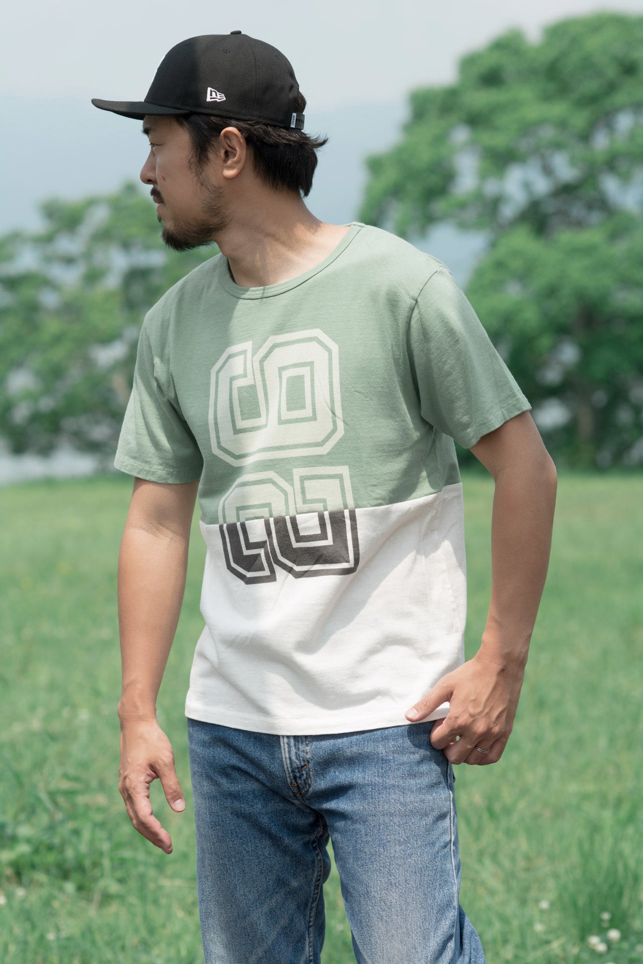 【1点モノ】"A" アップサイクルTee
