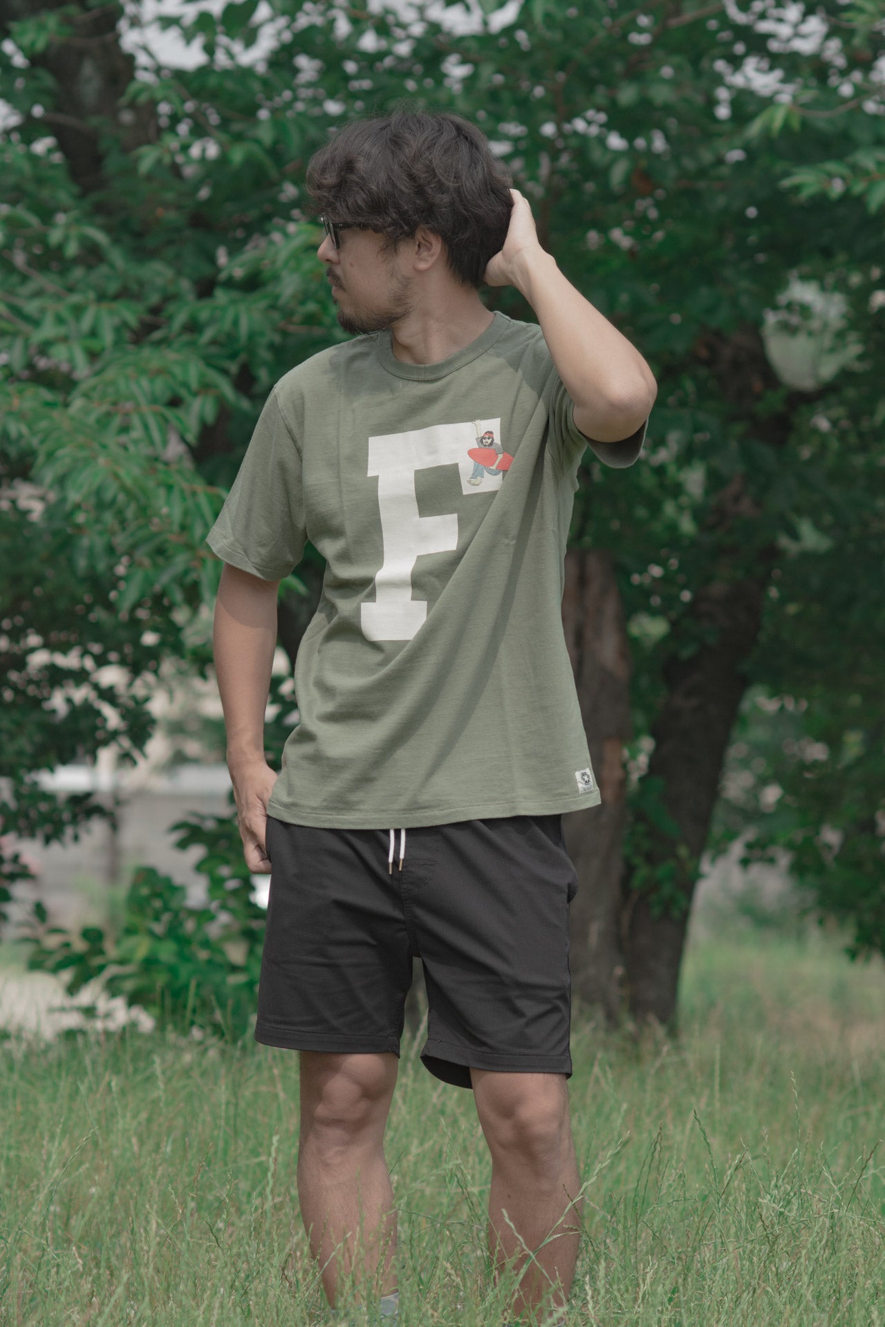 "Frank Logo" リサイクルコットンTee