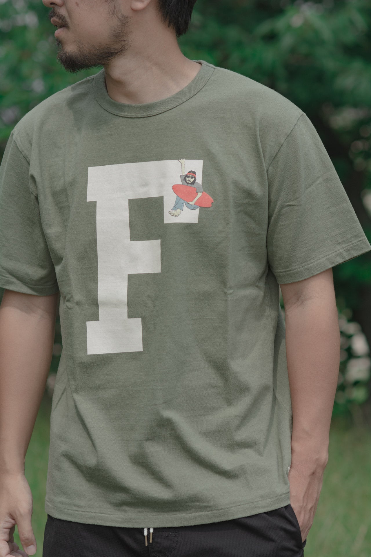 "Frank Logo" リサイクルコットンTee