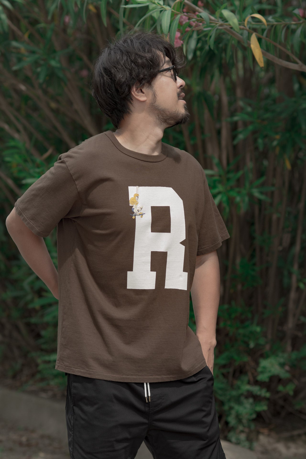 "Rachel Logo" リサイクルコットンTee